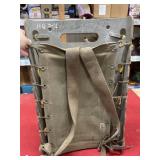 Vintage World War II US Army packboard with