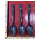 3 vintage President spoons