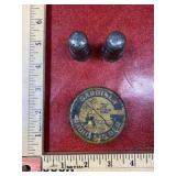 vintage Gardiner Radio Solder tin with mini