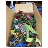 11x18x9 box of fake flowers unsearched