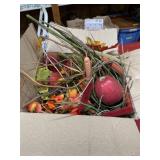 Box full of Fall decorations