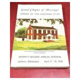 1978 Grand Chapter of Mississippi Order of the