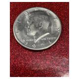 1971 Kennedy half dollar