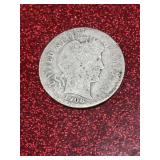 .90 silver 1906 Barber dime