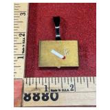 Vintage metal travel ash tray