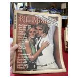 1975 Rolling Stone Magazine Rod Stewart