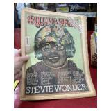 1975 Rolling Stone Magazine Stevie Wonder