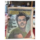 1975 Rolling Stone Magazine Jack Nicholson