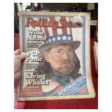 1978 Rolling Stone Magazine Willie Nelson