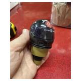 Jim Beam advertising motorcycle helmet stopper