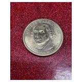 George Washington one dollar coin