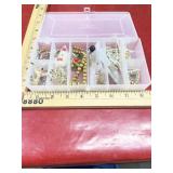 4x8 box with wearable jewelry vintage and new