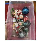 Vintage Christmas ornaments lot