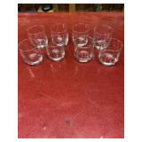 8 anchor hocking juice, glasses, no cracks no