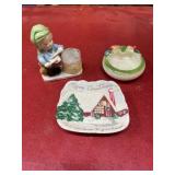 Porcelain & ceramic Christmas lot vintage and new