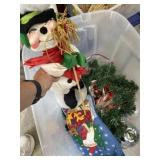 Christmas box lot vintage and new untested