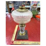 Antique oil lamp untested