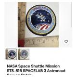 NASA spacelab 3 sew-on patch