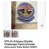 STS-41-G NASA space shuttle Challenger patch