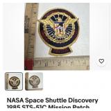 NASA space shuttle discovery patch