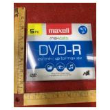New sealed untested Maxwell dvd-r pack
