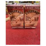 2 Baileys small shakers, open boxes unsearched
