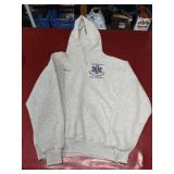 Vintage EMT life member hooded sweat sweatshirt