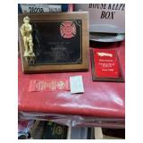 Colonial Beach Fire Department memorabilia 1970s