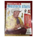 Vintage roy rogers western stars magazine