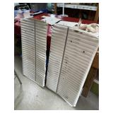 White seat panels door panels and upholstery