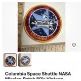NASA Columbia space shuttle patch