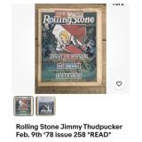 Vintage, Rolling Stone magazine Jimmy THUDPUCKER