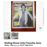 John Travolta Rolling Stone magazine, 1978