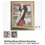 Vintage, Rolling Stone magazine, Donna Summer 1978