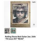 Vintage Rolling Stone magazine, Bob Dylan 1978