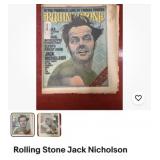Vintage, Rolling Stone magazine Jack Nicholson