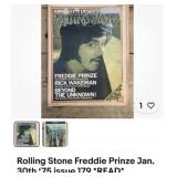 Rolling Stone Freddie PRINZE magazine 1975