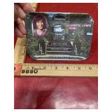 Vintage Loretta Lynn plastic souvenir tray