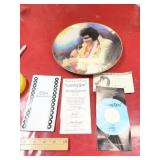 Elvis Presley 10-inch collector plate with COA