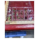 Clear box of wearable jewelry vintage and new