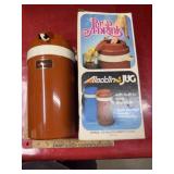 Vintage pub Aladdin jug with built-in dispenser