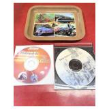 Stone Mountain Park GA metal tray and 2 untested