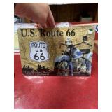 New sealed Metal wall sign US Route 66 with