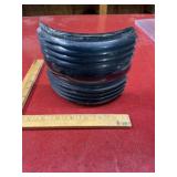 PERKINS blue glass lens for a marine light marked