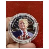 Silver tone 47th President of the United States