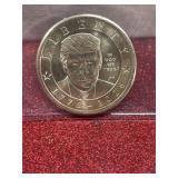 Donald Trump one dollar coin