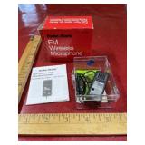 Radio Shack FM wireless microphone unsearched
