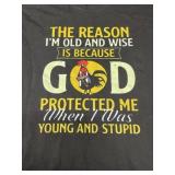 Humorous T-shirt unknown size
