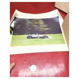 No. 65 race car poster