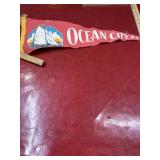 Vintage 25x8 Ocean City NJ felt pennant